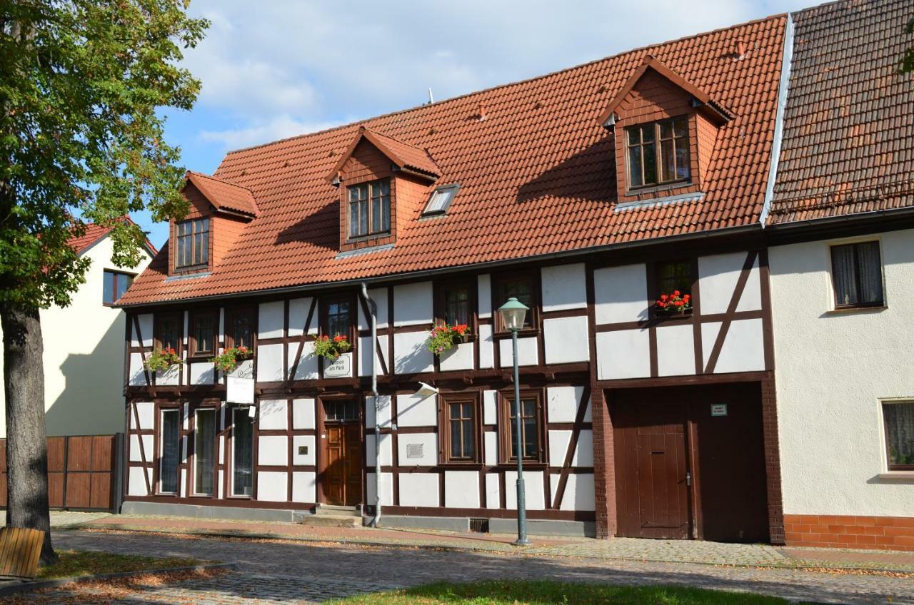 Pension Am Park Wörlitz Zewnętrze zdjęcie